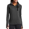 Ladies Sport Wick ® Stretch 1/2 Zip Pullover Thumbnail