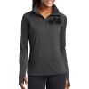 Ladies Sport Wick ® Stretch 1/2 Zip Pullover Thumbnail