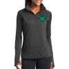 Ladies Sport Wick ® Stretch 1/2 Zip Pullover Thumbnail