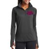 Ladies Sport Wick ® Stretch 1/2 Zip Pullover Thumbnail