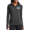 Ladies Sport Wick ® Stretch 1/2 Zip Pullover Thumbnail