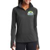 Ladies Sport Wick ® Stretch 1/2 Zip Pullover Thumbnail