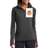 Ladies Sport Wick ® Stretch 1/2 Zip Pullover Thumbnail