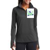 Ladies Sport Wick ® Stretch 1/2 Zip Pullover Thumbnail