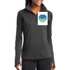 Ladies Sport Wick ® Stretch 1/2 Zip Pullover Thumbnail
