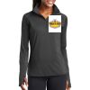 Ladies Sport Wick ® Stretch 1/2 Zip Pullover Thumbnail