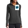 Ladies Sport Wick ® Stretch 1/2 Zip Pullover Thumbnail