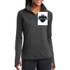 Ladies Sport Wick ® Stretch 1/2 Zip Pullover Thumbnail