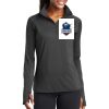 Ladies Sport Wick ® Stretch 1/2 Zip Pullover Thumbnail