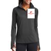 Ladies Sport Wick ® Stretch 1/2 Zip Pullover Thumbnail