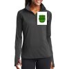 Ladies Sport Wick ® Stretch 1/2 Zip Pullover Thumbnail