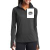 Ladies Sport Wick ® Stretch 1/2 Zip Pullover Thumbnail