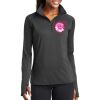 Ladies Sport Wick ® Stretch 1/2 Zip Pullover Thumbnail
