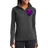 Ladies Sport Wick ® Stretch 1/2 Zip Pullover Thumbnail