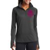 Ladies Sport Wick ® Stretch 1/2 Zip Pullover Thumbnail