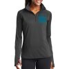 Ladies Sport Wick ® Stretch 1/2 Zip Pullover Thumbnail