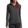 Ladies Sport Wick ® Stretch 1/2 Zip Pullover Thumbnail