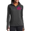 Ladies Sport Wick ® Stretch 1/2 Zip Pullover Thumbnail