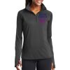 Ladies Sport Wick ® Stretch 1/2 Zip Pullover Thumbnail