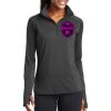 Ladies Sport Wick ® Stretch 1/2 Zip Pullover Thumbnail