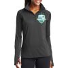 Ladies Sport Wick ® Stretch 1/2 Zip Pullover Thumbnail