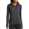 Ladies Sport Wick ® Stretch 1/2 Zip Pullover Thumbnail