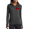 Ladies Sport Wick ® Stretch 1/2 Zip Pullover Thumbnail