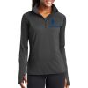Ladies Sport Wick ® Stretch 1/2 Zip Pullover Thumbnail