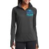Ladies Sport Wick ® Stretch 1/2 Zip Pullover Thumbnail