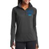 Ladies Sport Wick ® Stretch 1/2 Zip Pullover Thumbnail