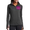 Ladies Sport Wick ® Stretch 1/2 Zip Pullover Thumbnail