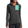 Ladies Sport Wick ® Stretch 1/2 Zip Pullover Thumbnail
