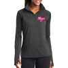Ladies Sport Wick ® Stretch 1/2 Zip Pullover Thumbnail