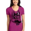 Ladies Concept Stretch V-Neck Tee Thumbnail