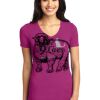 Ladies Concept Stretch V-Neck Tee Thumbnail