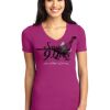 Ladies Concept Stretch V-Neck Tee Thumbnail