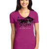Ladies Concept Stretch V-Neck Tee Thumbnail
