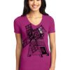 Ladies Concept Stretch V-Neck Tee Thumbnail