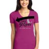 Ladies Concept Stretch V-Neck Tee Thumbnail