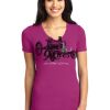 Ladies Concept Stretch V-Neck Tee Thumbnail