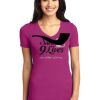 Ladies Concept Stretch V-Neck Tee Thumbnail