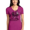 Ladies Concept Stretch V-Neck Tee Thumbnail