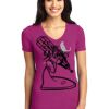 Ladies Concept Stretch V-Neck Tee Thumbnail