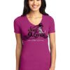 Ladies Concept Stretch V-Neck Tee Thumbnail