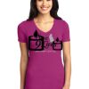 Ladies Concept Stretch V-Neck Tee Thumbnail