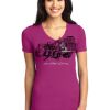 Ladies Concept Stretch V-Neck Tee Thumbnail