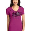 Ladies Concept Stretch V-Neck Tee Thumbnail