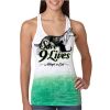  Next Level Ombre Burnout Racerback Tank Thumbnail