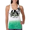  Next Level Ombre Burnout Racerback Tank Thumbnail