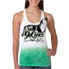  Next Level Ombre Burnout Racerback Tank Thumbnail